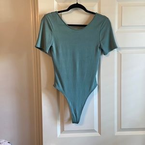 Women’s Out From Under Short-Sleeve Thong Bodysuit